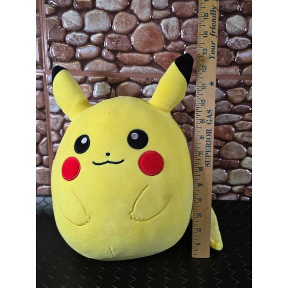 Plush Toy Squishmallows Pikachu #B14 - Picture 2 of 8